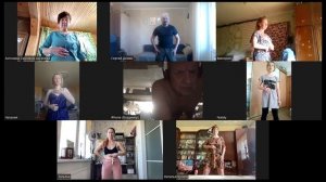 Здрава суставная гимнастика продолжаем Работа с плечом Сергей Демин Система РОС720p