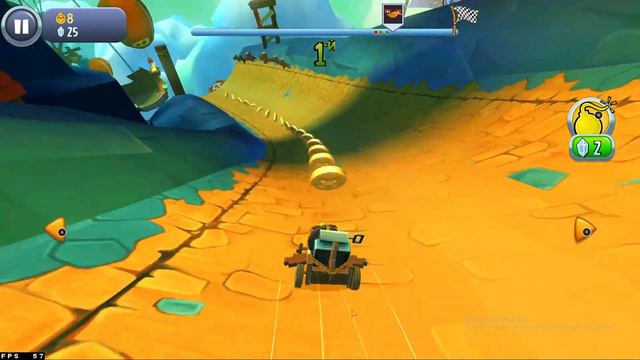 Играем в Angry Birds Go (Часть 2) смотреть онлайн