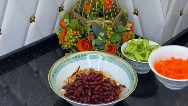 Нежнейший салат с фасолью
