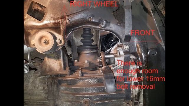 Starter removal Audi A6 2.8 & 2.4 replacement смотреть онлайн