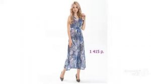Одежда с AliExpress - Легкое шифоновое платье Plus до 6XL цветочный принт