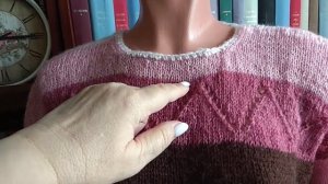 Кофточка спицами из мохера