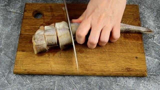 Минтай с овощами