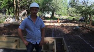 Срубы из бревна. Готовим фундамент под баню