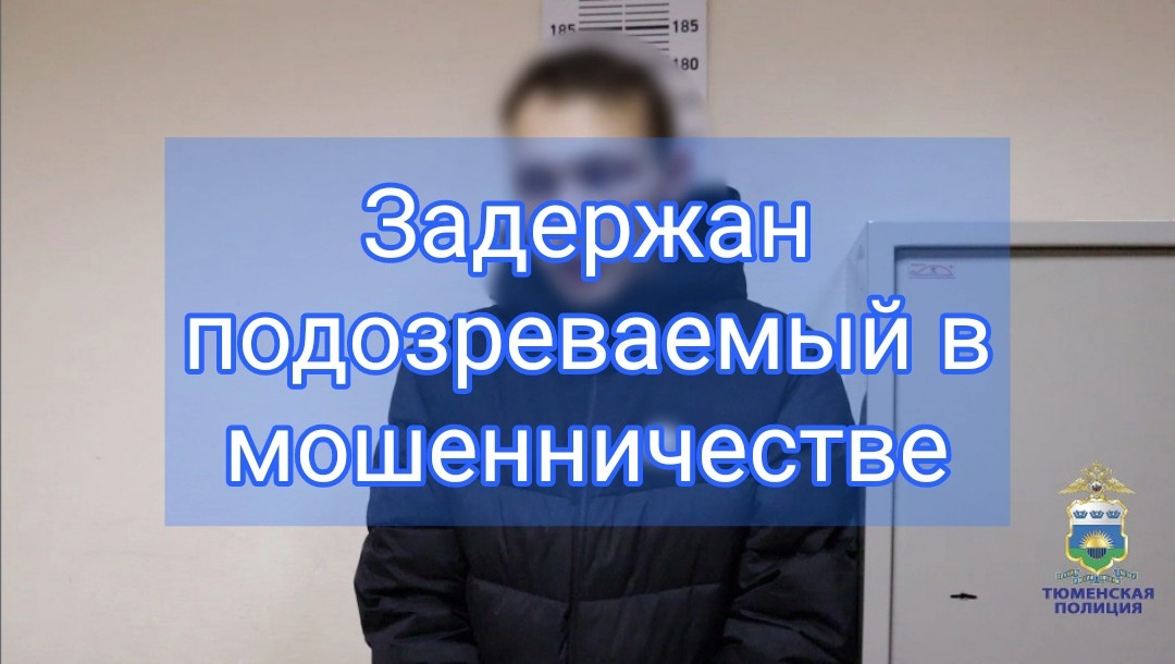 В Тюменской области оперативники задержали подозреваемого в мошеннической схеме «Ваш родственник поп