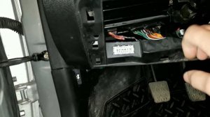 Установка сигнализации Lifan Smily 2014г..