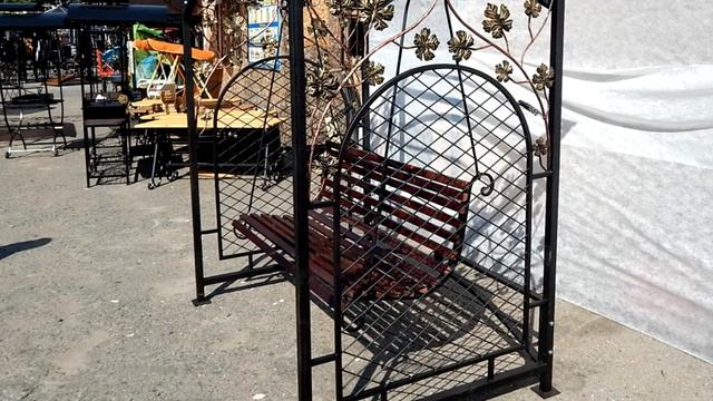 Качели 21 Дачные качели в Днепре, ковка Днепропетровск смотреть онлайн