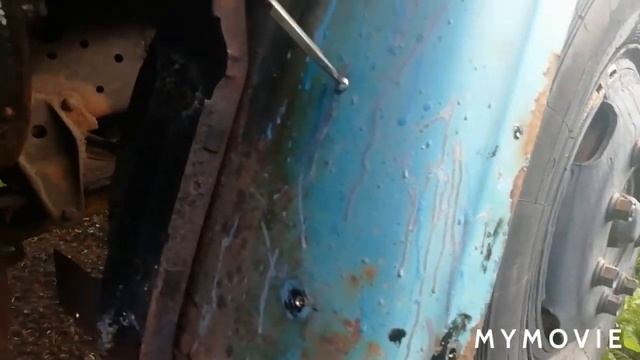 Ремонт подножки и крыла на Зил 4331 с 2й стараны смотреть онлайн