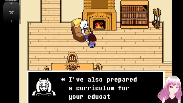 Отдых без голоса в Undertale смотреть онлайн