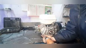 Заводской брак китайской Хонды GX-390.