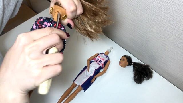 Как снять голову кукле без кипятка и фена | Nastya Andersen смотреть онлайн