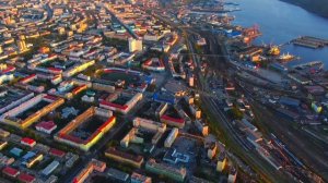 #4 Пролетая над Мурманском - Flying over Murmansk