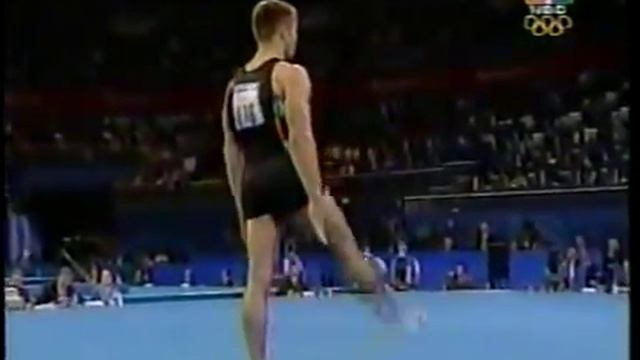 Alexei Nemov RUS - FX 2000 Sydney Olympics