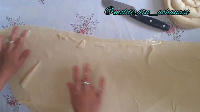 Слоеное самса (Қатпарлы самса қазакша рецепт)