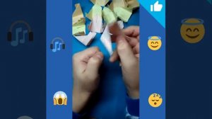 Оригами 3д шестерёнка