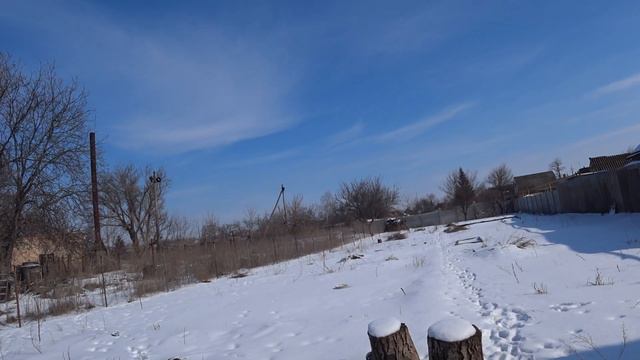 Купили дом в деревне , обзор участка и хозяйства