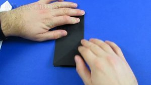 Как сделать НОЖ из бумаги - Оригами кинжал