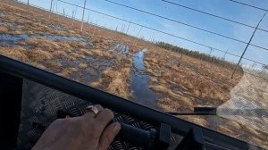 Гусеничный вездеход Хома. Собираю чучела и домой