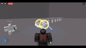 roblox saber showdown staff vs dual