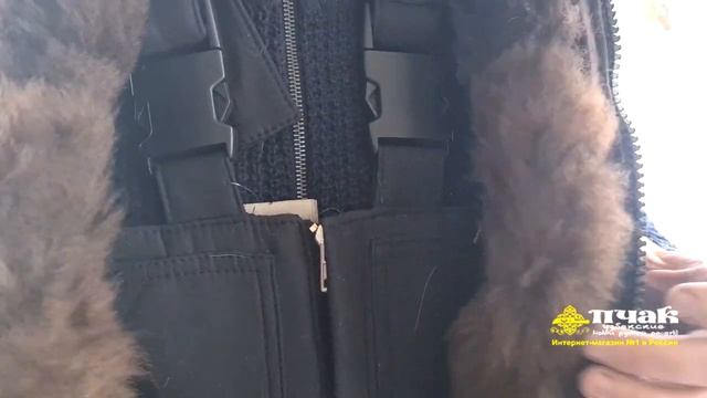 Мужской жилет из овчины на молнии нагольный смотреть онлайн