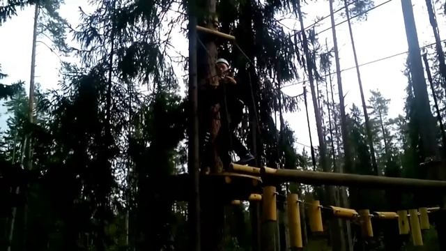 Веревочный парк в Ильичево - база отдыха