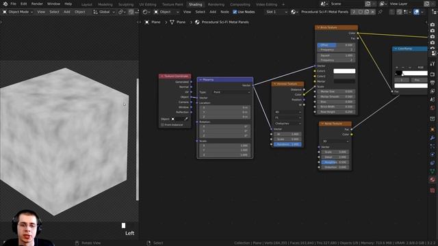 Procedural Sci-Fi Panels Material (Blender Tutorial) смотреть онлайн