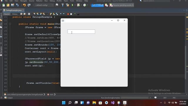 how to use jpassword in java netbeans | Java Swing Tutorial for beginners | Java GUI |#4