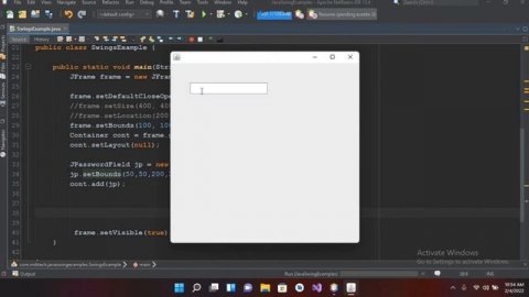 how to use jpassword in java netbeans | Java Swing Tutorial for beginners | Java GUI |#4
