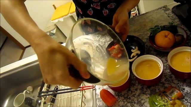 Рецепт Чаван-муши (Тяван муси) 茶碗蒸し