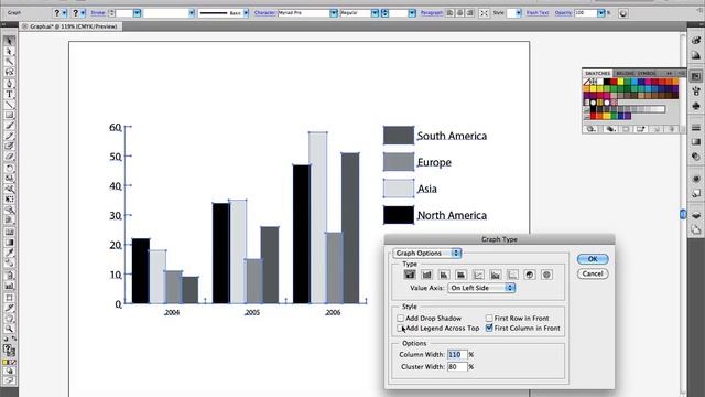 Adobe Illustrator: Creating Graphs in Adobe Illustrator using Excel Data смотреть онлайн