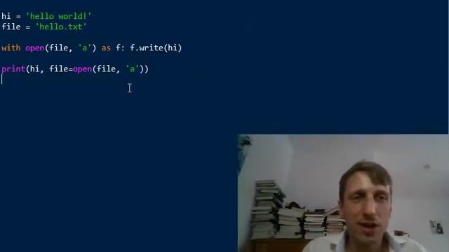 Python One-Liner: Write String to File