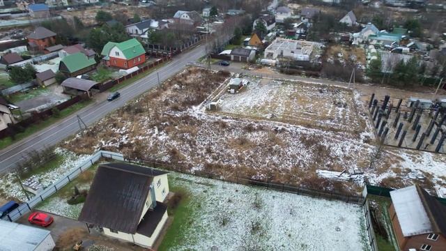 Обзор участка на продажу | 17,7 сотки ИЖС | черта города Солнечногорск | улица Спортивная.