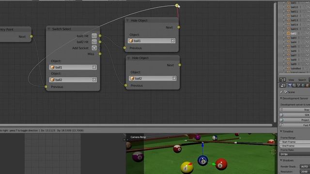 Logic Nodes in Blend4Web p.2: Show/Hide object; Switch Select смотреть онлайн