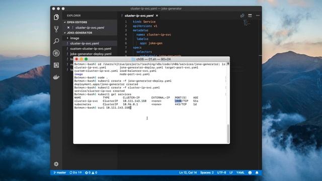 Learn Kubernetes Step-By-Step // Chapter 6.3 - A Service in Action