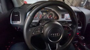 Audi Q7 заблокировалось управление положением рулевой колонки