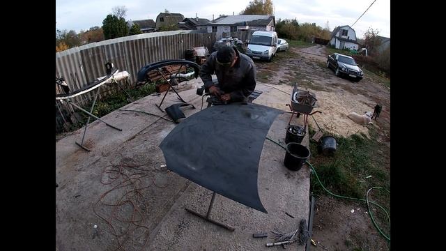 RENAULT Symbol. Вытяжка. Рихтовка.Покраска. смотреть онлайн