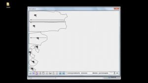 Печать лекал из программы "Управление плоттером" Julivi