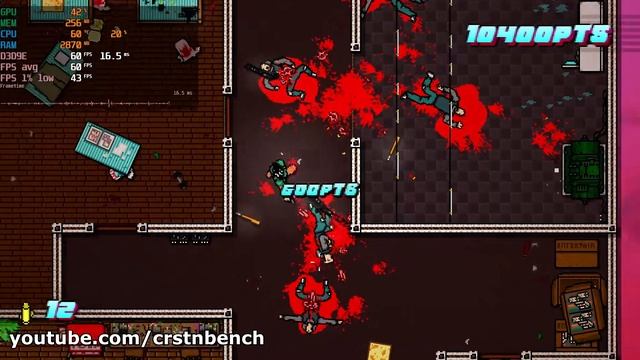 Intel Pentium Silver N6000 \ Intel UHD Graphics \ Hotline Miami 2: Wrong Number смотреть онлайн