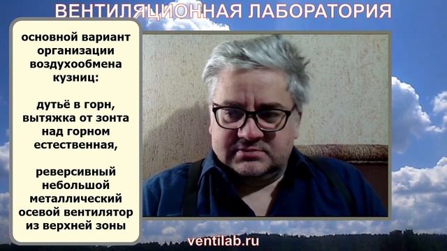 Вентиляция кузниц, наиболее типичный вариант для самостоятельного выполнения