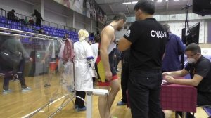 Взвешивание борцов Россия 2021, U23. Весовая категория до 57 и 97 кг.