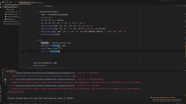 РАСПОЗНАВАНИЕ ЛИЦ В РЕАЛЬНОМ ВРЕМЕНИ PYTHON & FIND CLONE & FACE RECOGNITION