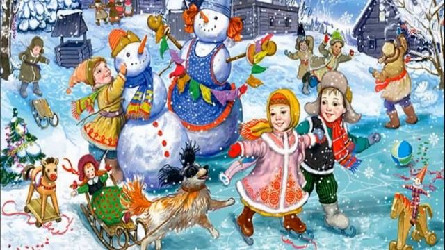 Сказка К. Ушинского "Проказы старухи ЗИМЫ" / Зимние Сказки для детей смотреть онлайн