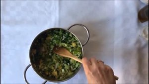 СУП МИНЕСТРА ИЗ ЛИСТЬЕВ ЦВЕТНОЙ КАПУСТЫ И КАРТОФЕЛЯ простенький но очень вкусный | ИТАЛЬЯНСКАЯ КУХН