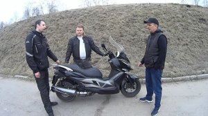 Обзор Максискутера Kawasaki J300!!!