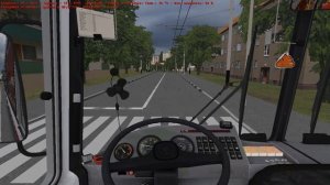 Omsi 2 Паз 32054 с ГБО тестовая версия.Едем по Костроме