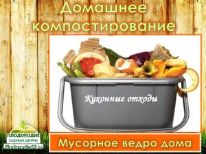 Домашнее компостирование - отходы в доходы