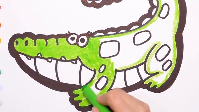 ✨Нарисовать крокодила\Crocodile Drawing Lesson\How to draw a Crocodile Step by Step смотреть онлайн