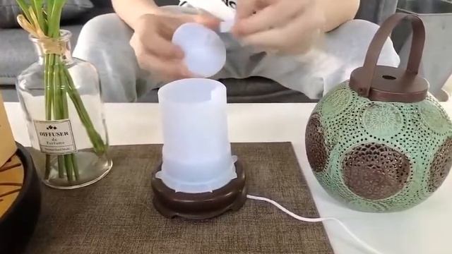 120 мл увлажнитель воздуха, аромадиффузор эфирного масла, ультразвуковой электронный увлажнитель, смотреть онлайн