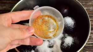 Варенье из слив с имбирем и корицей