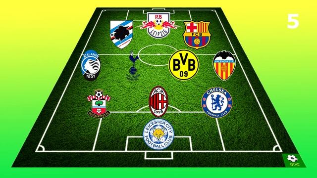 УГАДАЙ СБОРНУЮ ПО КЛУБАМ ИГРОКОВ №1 смотреть онлайн